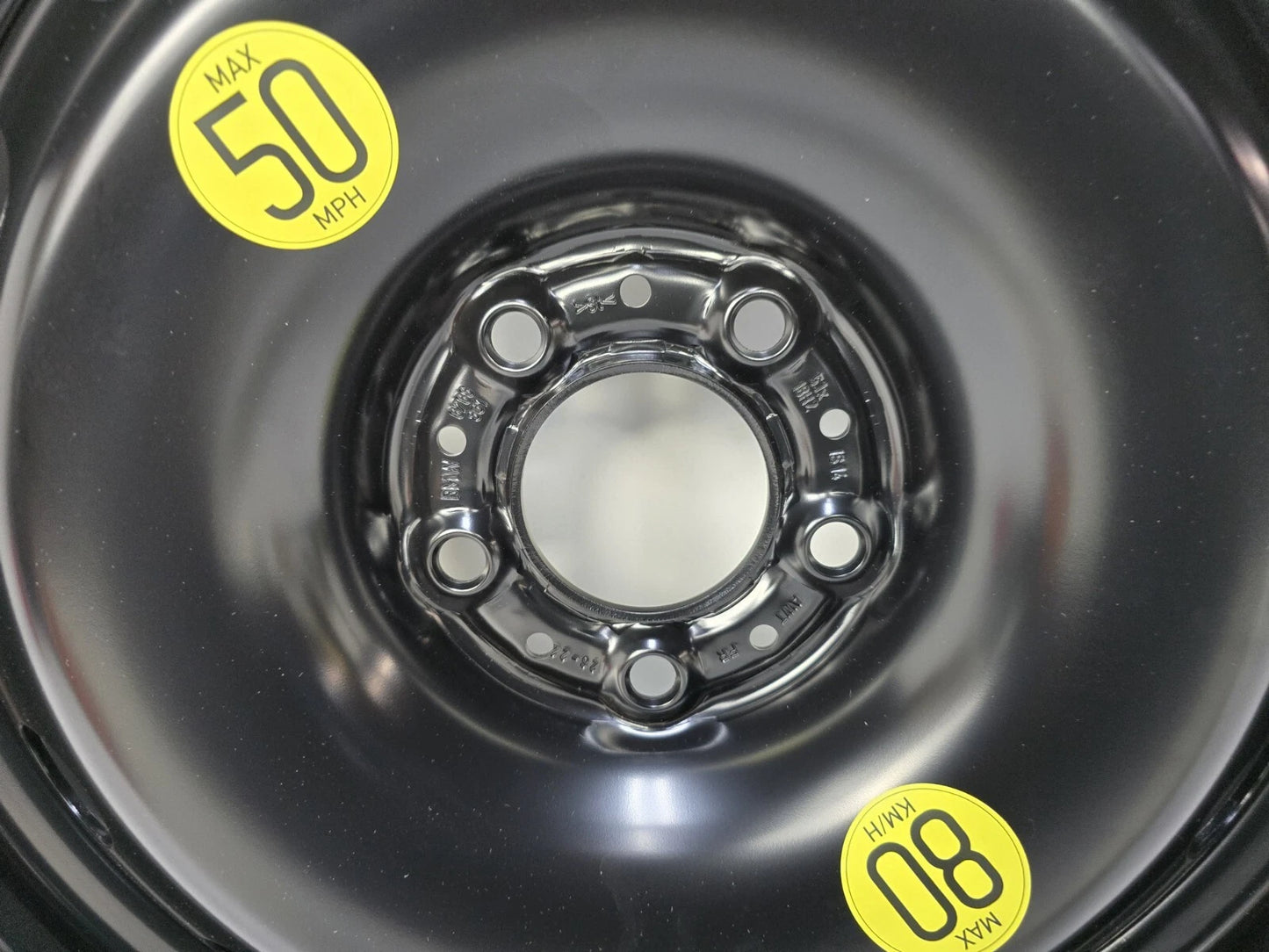 Spare Tire WHEEL ONLY 18" Fits 2007-2018 BMW X5 Compact OEM Donut.