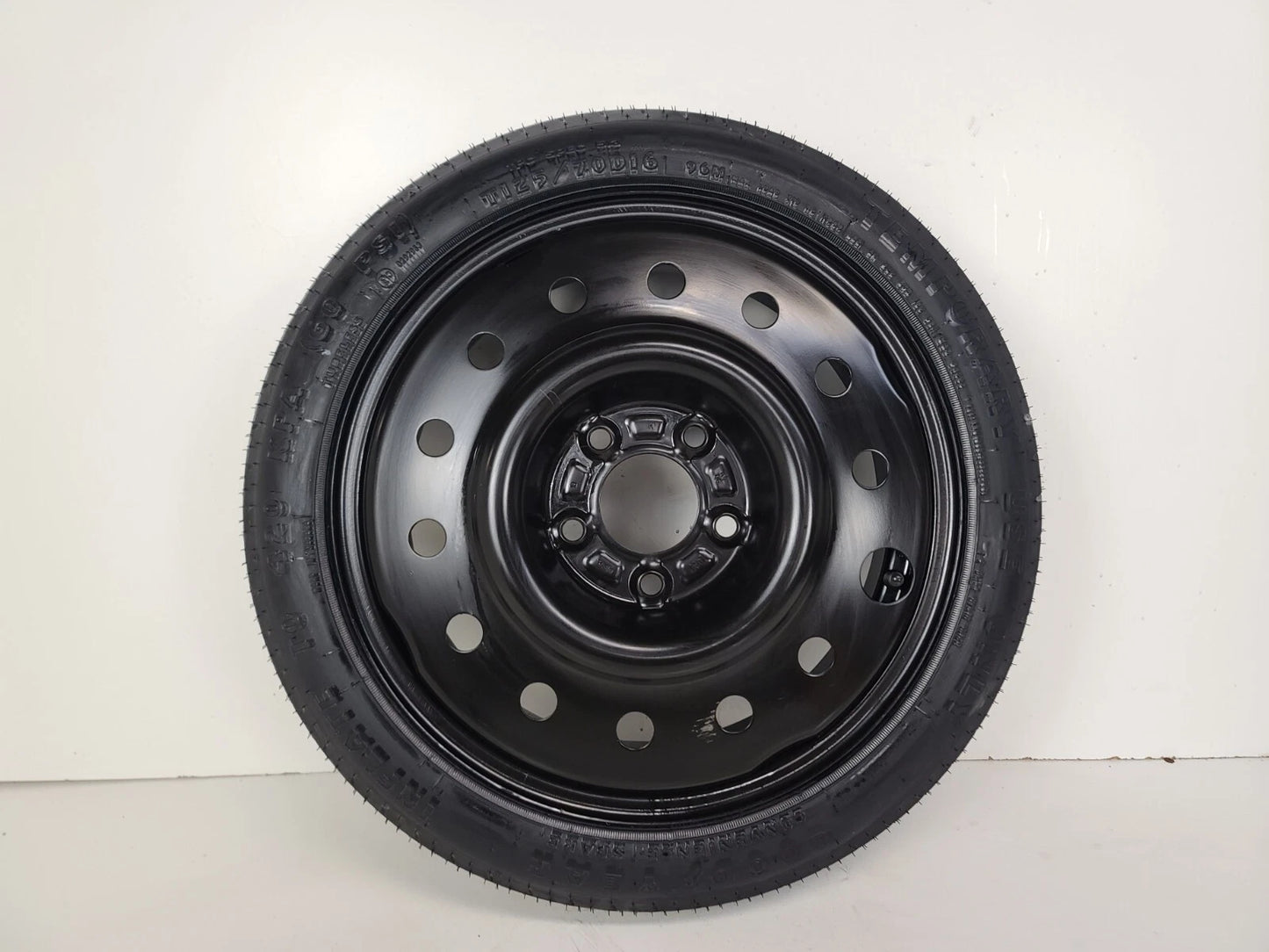 Spare Tire W/Jack Kit 16'' Fits 2014 - 2023 Kia Soul Donut