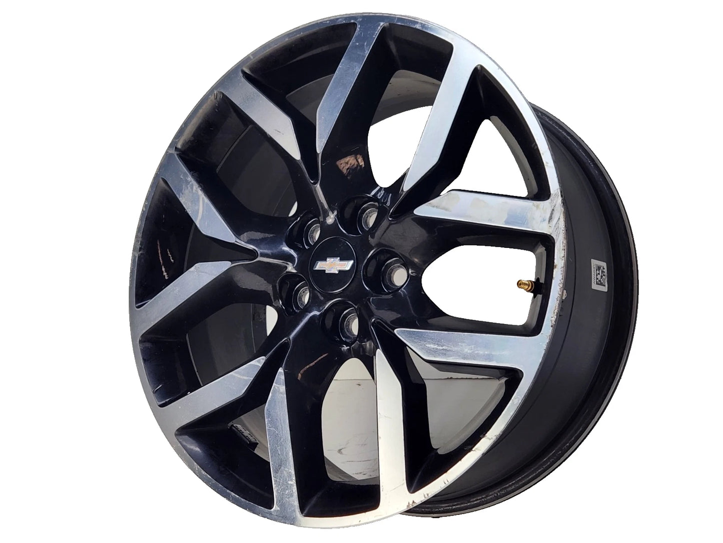 2016-2020 Chevrolet Impala Wheel Rim 19x8-1/2 Machined Black Pockets Opt