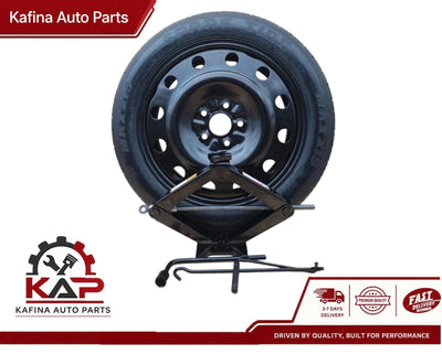 Spare Tire W/Jack Kit 17" Fits 2005-2007 Ford Five Hundred Compact Donut.