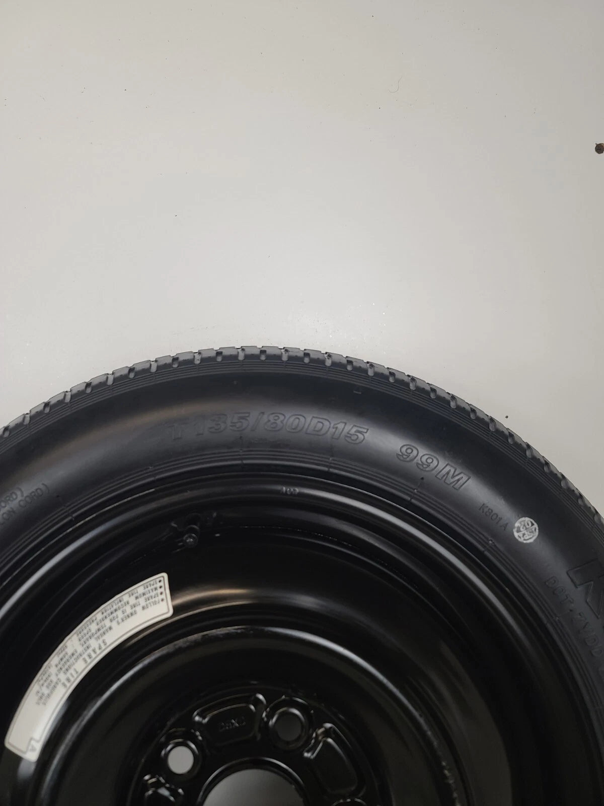 Spare Tire 15’’ W/Jack Kits Fits:2010 2011 2012 2013 2014 2015 Honda Civic