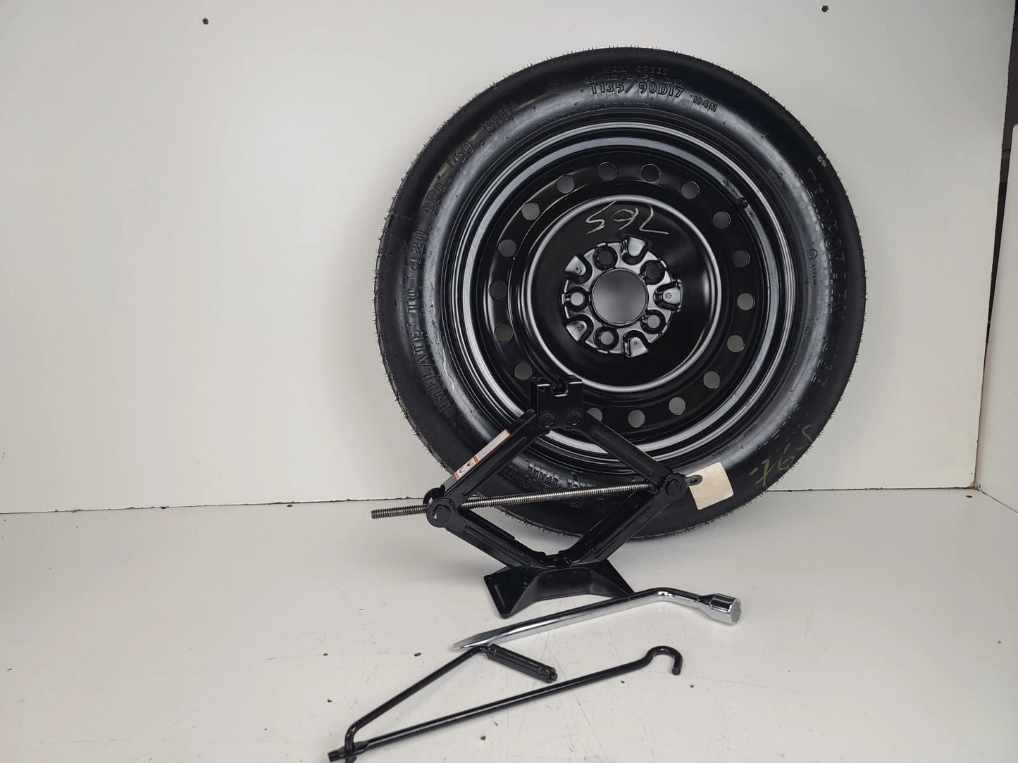 Spare Tire W/Jack Kit 17" Fits 2006 - 2022 Dodge Charger Challenger Donut