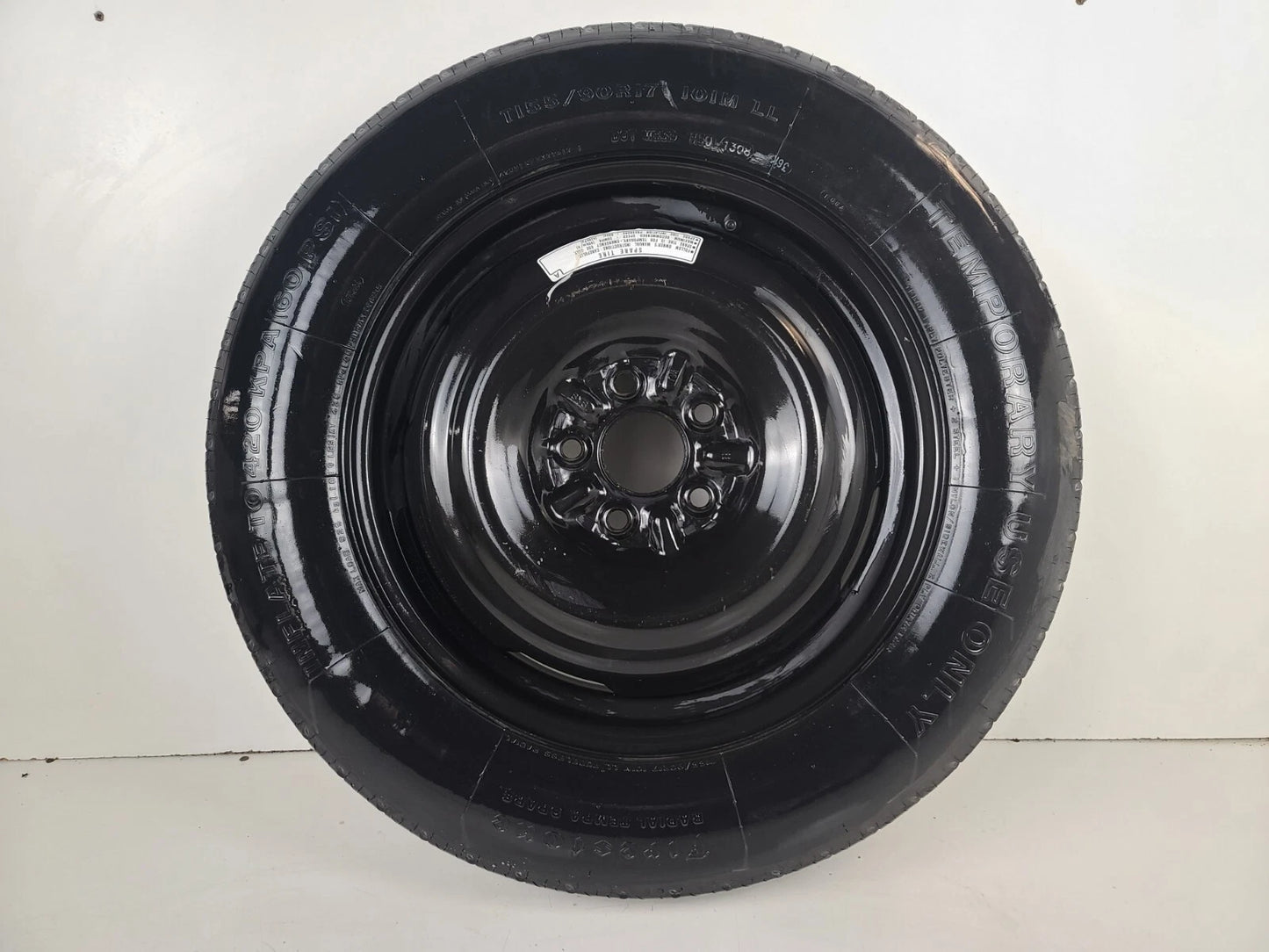 2007 - 2011 HONDA CRV EMERGENCY SPARE TIRE COMPACT DONUT WHEEL T155/90R17 OEM.