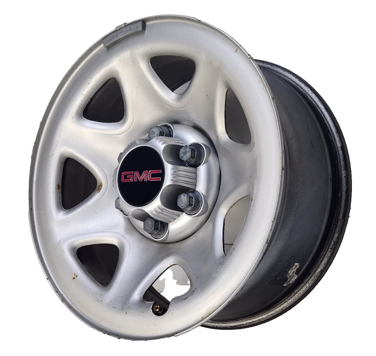 2014-2018 GMC Sierra Chevrolet Silverado 1500 Wheel 17x8 chrome clad 7 spoke OEM