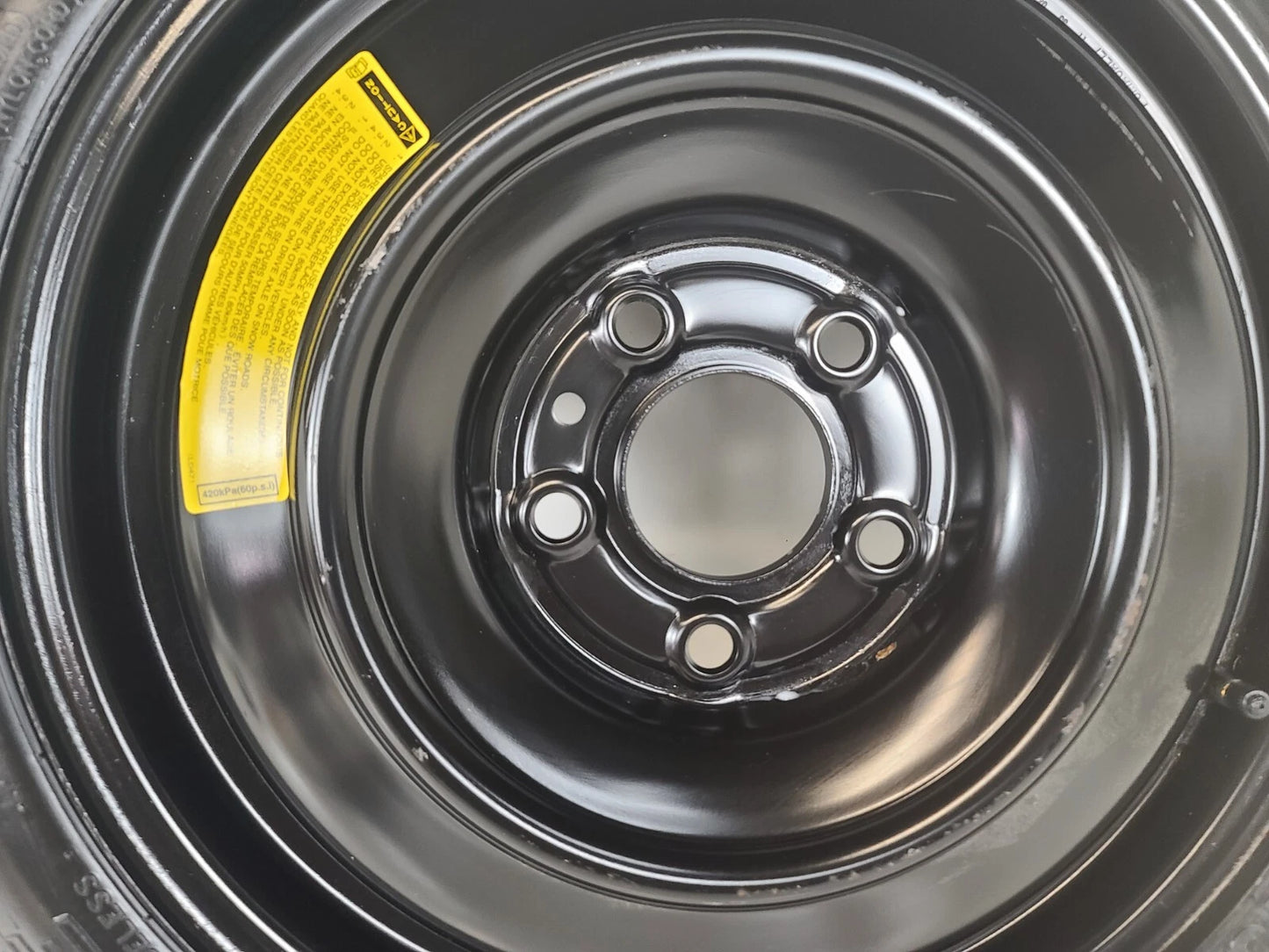 Spare Tire 16" Fits 2019 - 2023 Mazda 3 Compact Donut