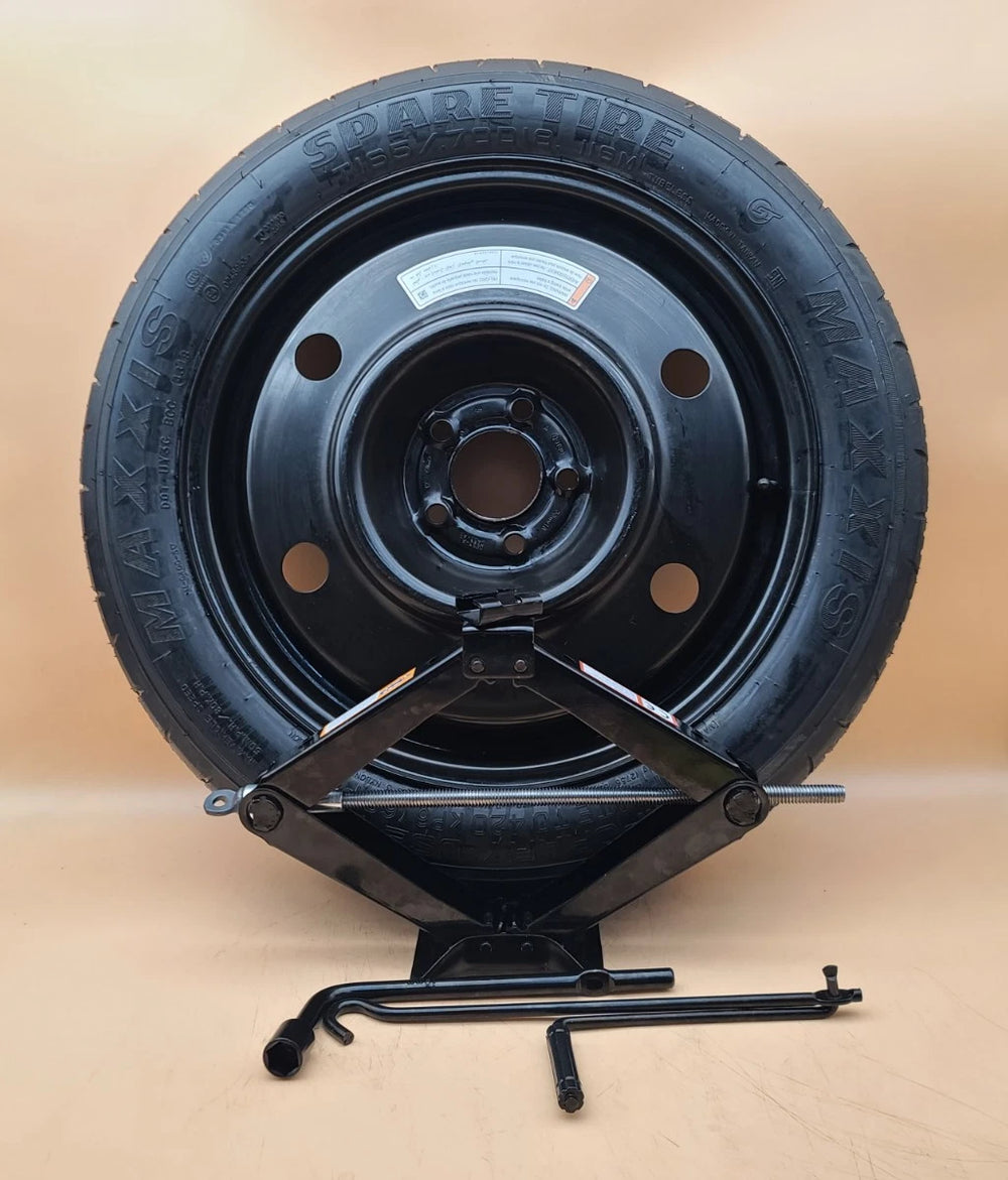 Spare Tire W/Jack Kits 18" Fits 2020-2026 Ford Explorer platinume  Compact Donut (Brand New Tire )