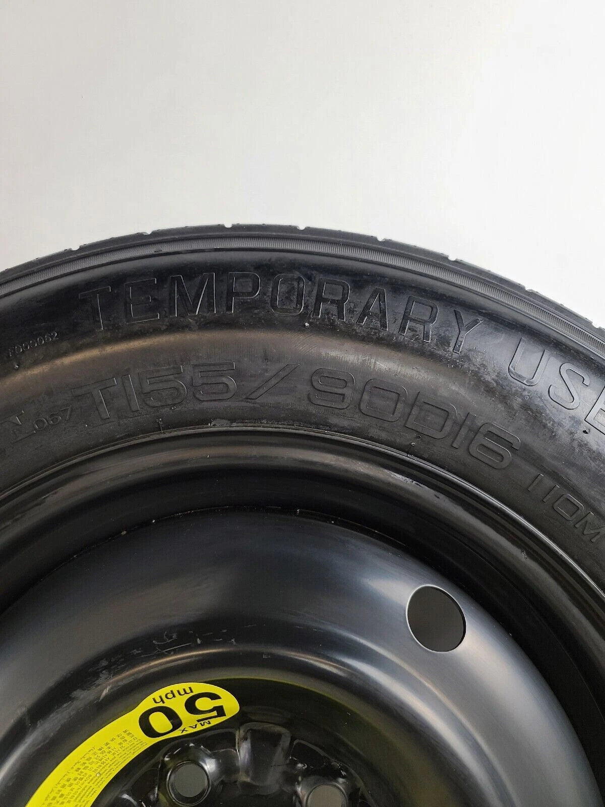 Spare Tire 16" Fits 2010-2018 Hyundai Tucson Compact Donut.