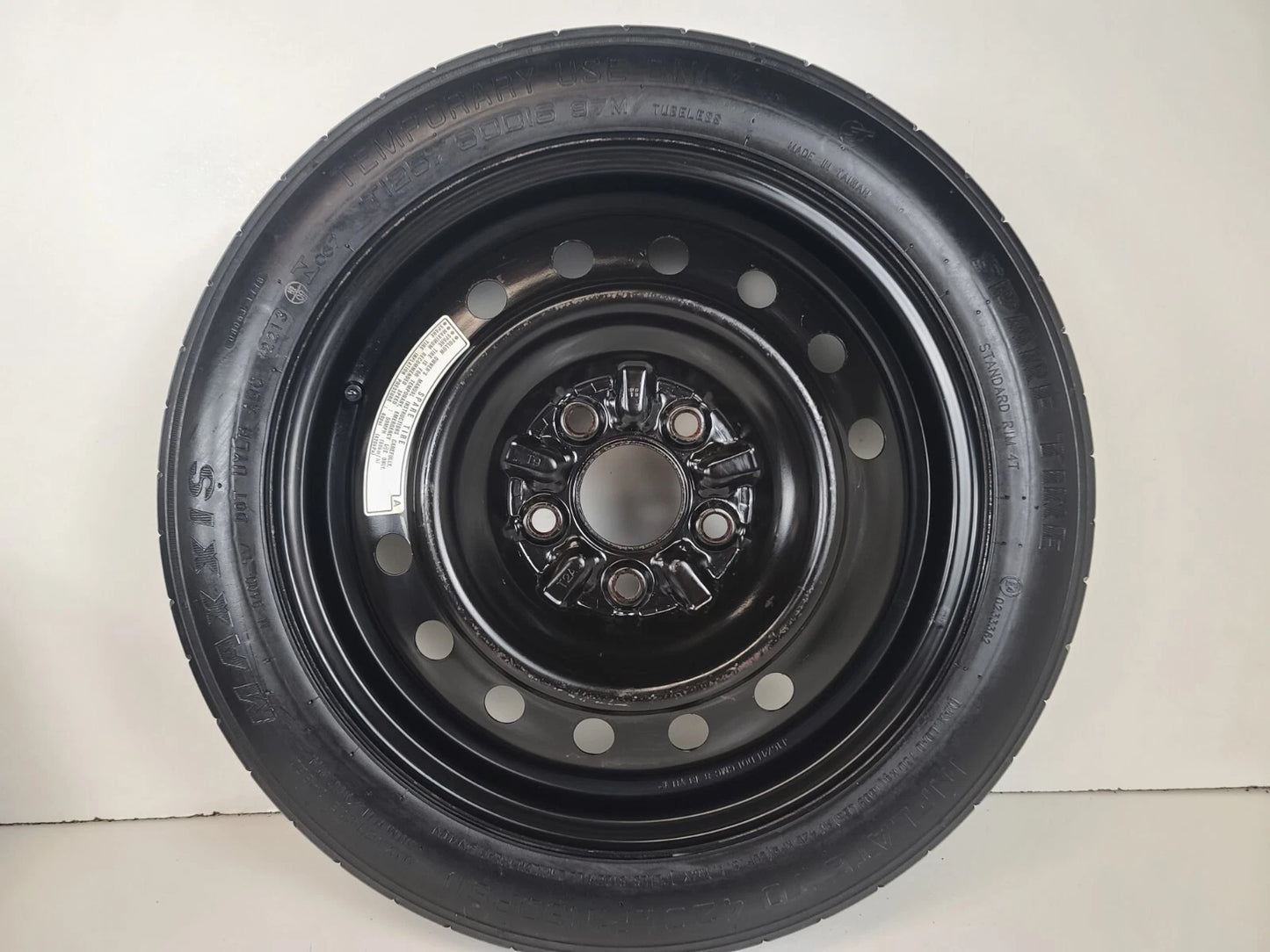 Spare Tire 16’’ W/Jack Kits Fits: 2013-2020 Honda Accord Oem Genuine Donut