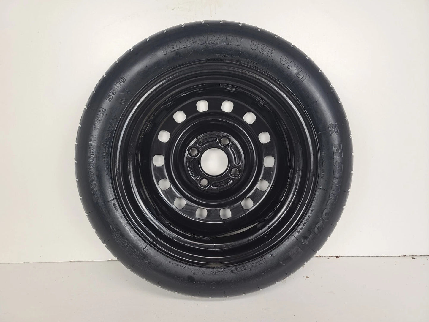 Spare Tire W/Jack Kit 15" 4lugs Fits 2011-2019 Ford Fiesta OEM Genuine Donut.