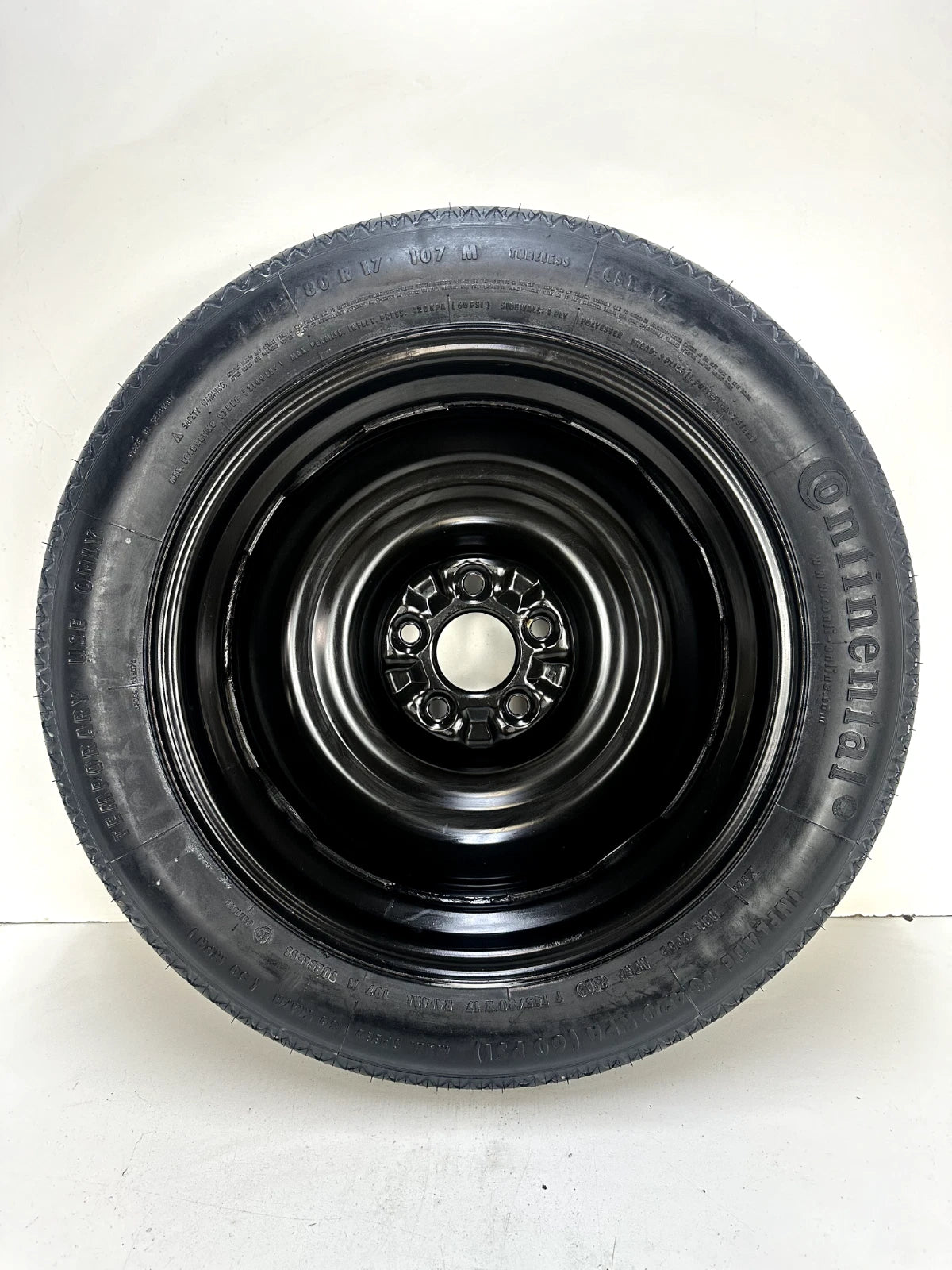 Spare Tire W/Jack Kit 17" Fits 2010-2019 Nissan 370Z Genuine Donut