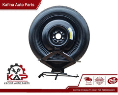 SPARE TIRE W/JACK KIT 18" FITS: 2023-2025 NISSAN ARIYA COMPACT DONUT