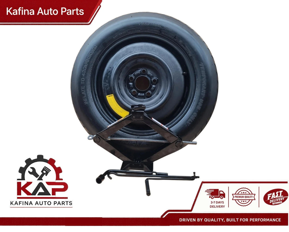 Spare Tire W/Jack Kit 17" Fits 2013-2025 Mazda CX-5 Compact Donut
