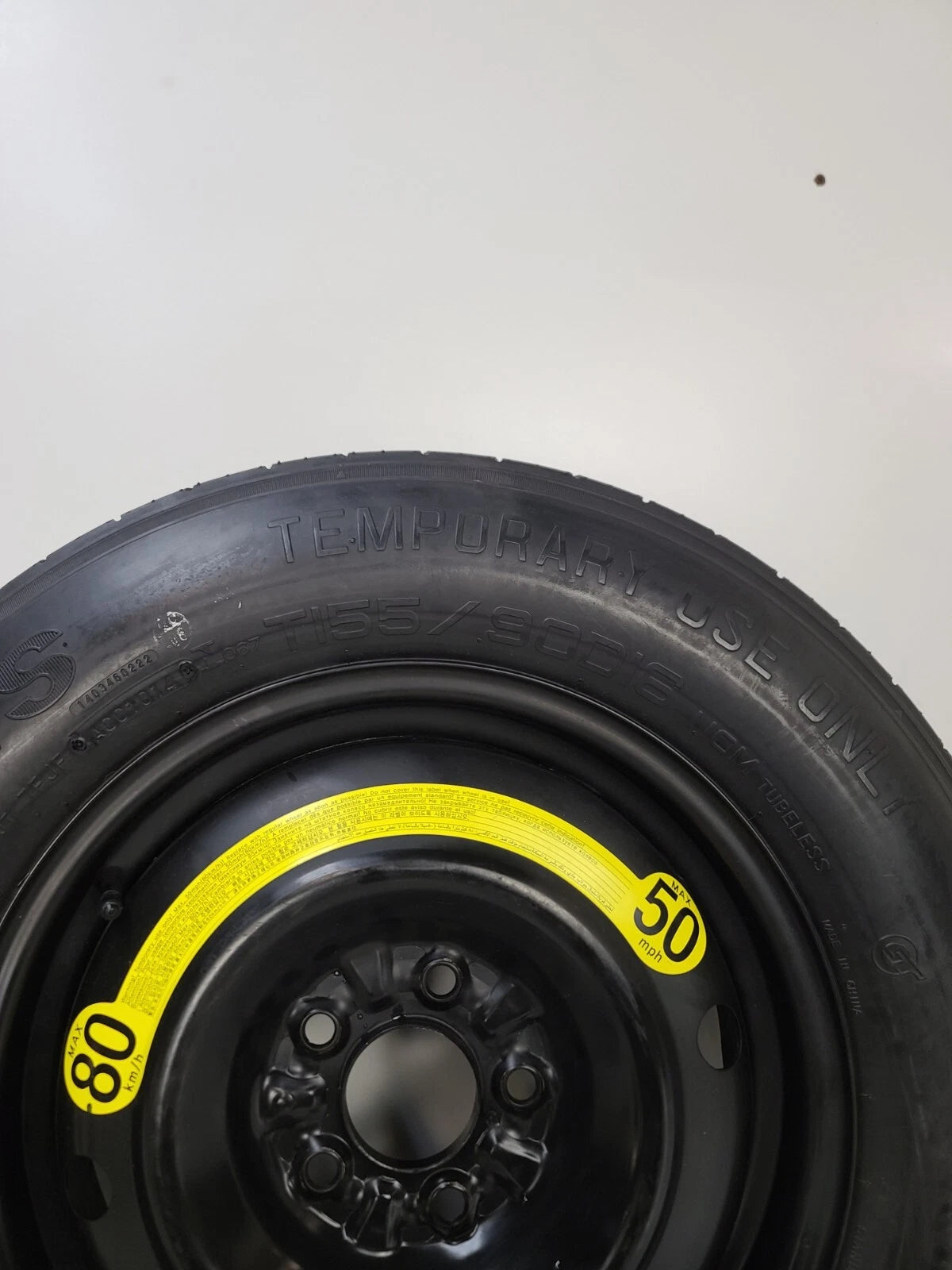 Spare Tire W/Jack Kit 16" Fits 2010-2018 Hyundai Tucson Compact Donut .