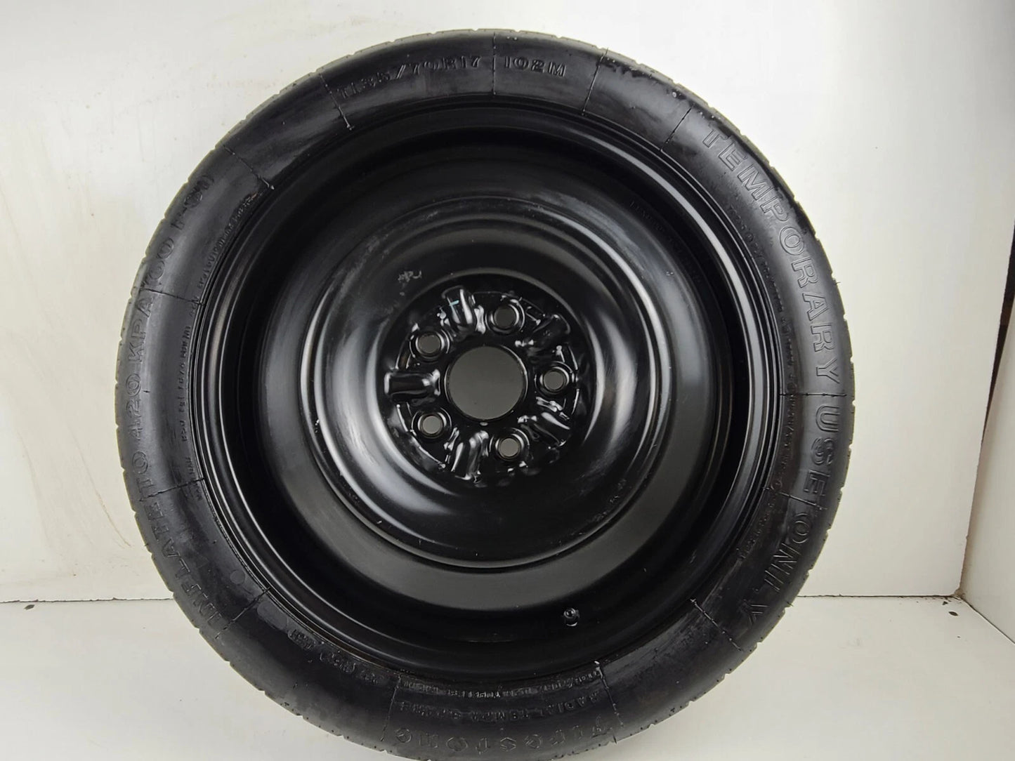 2009-2013 Toyota Matrix 17x4 Steel Wheel T135/70R17 Compact Spare Tire OEM