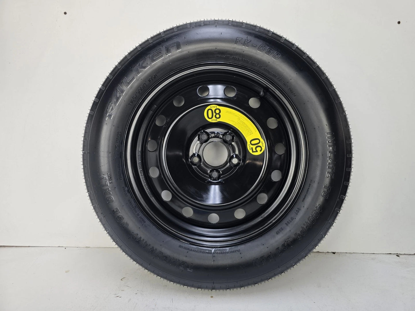 SPARE TIRE W/JACK KIT 17" FITS 2025 HYUNDAI SANTA FE HYBRID COMPACT DONUT