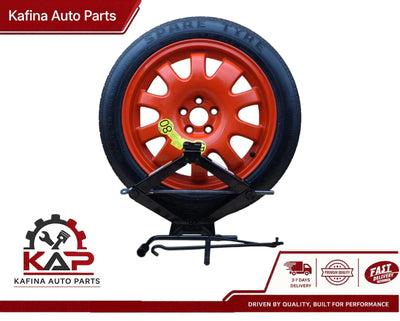 Spare Tire W/Jack Kit 18" Fits 2009-2021 Jaguar XF Compact Donut