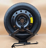 SPARE TIRE W/JACK KIT 17" FITS: 2022-2026 KIA CARNIVAL COMPACT DONUT