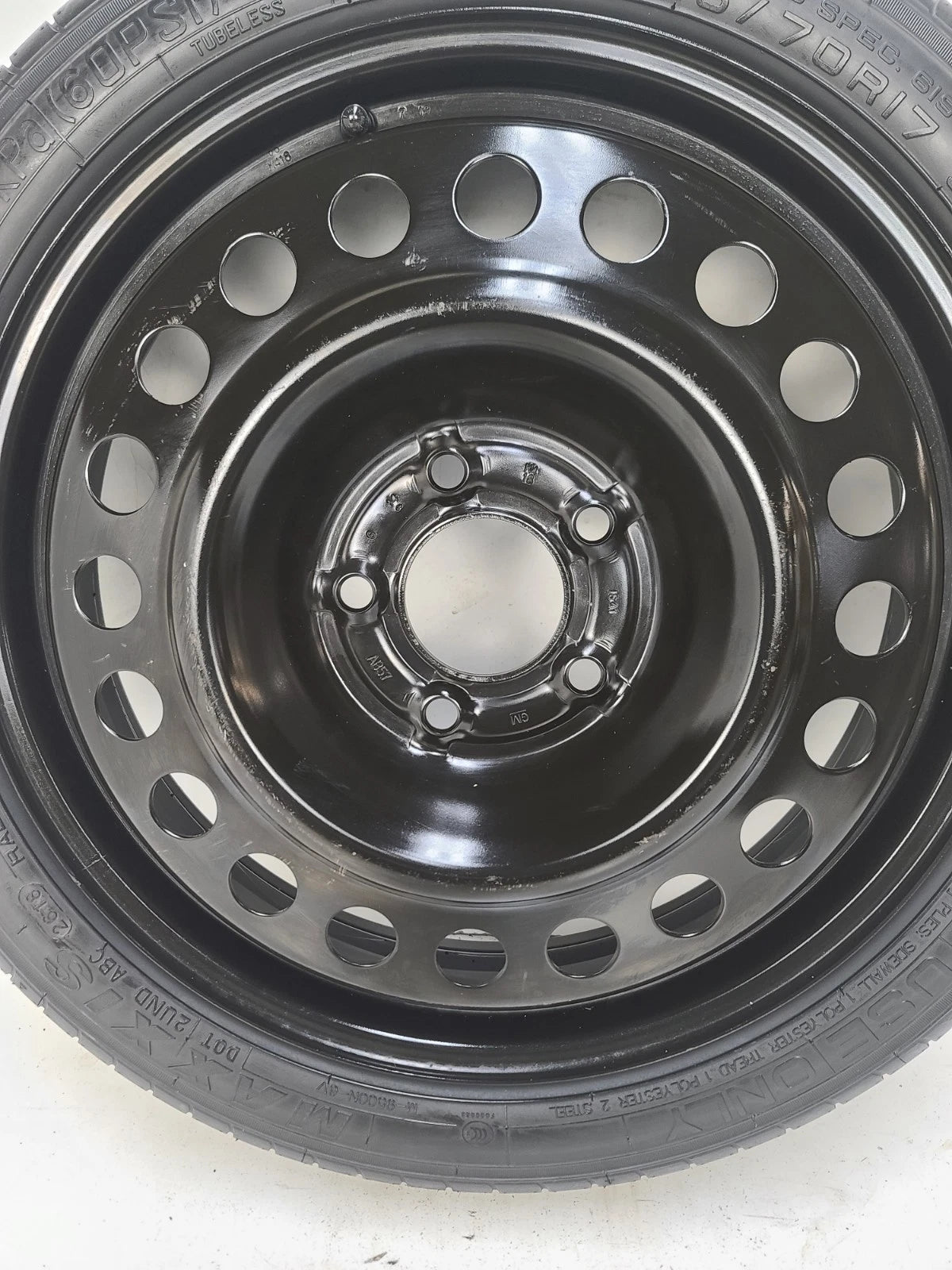 Spare Tire W/Jack Kit 17" Fits 2016-2020 Lincoln MKZ Donut