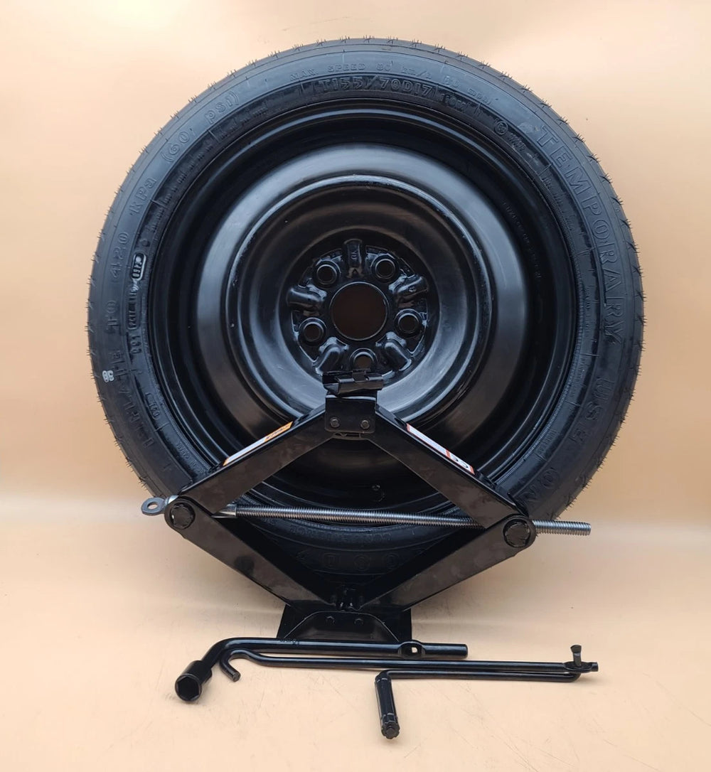 SPARE TIRE 17" W/JACK KIT FITS: 2013-2018 Lexus ES300H COMPACT DONUT