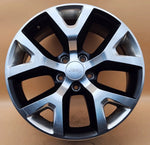 2014-2018 Jeep Cherokee Wheel Rim 17 x 7-1/2" Polished W/Painted Pockets OEM