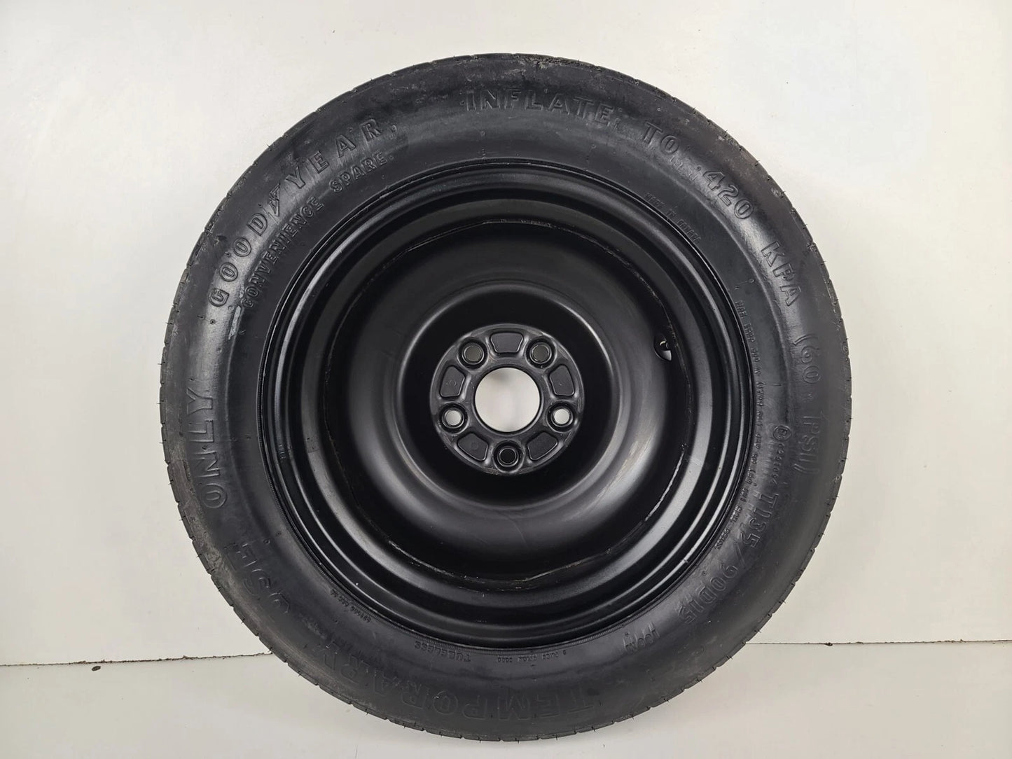 Spare Tire 15’’ W/Jack Kits Fits:2003 2004 2005 2006 2007 Honda Accord Donut