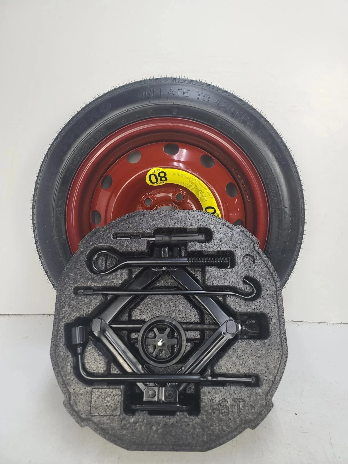 Spare Ttre15'' W/Jack Kit Fits 2019 2024 Hyundai Elantra Compact Donut