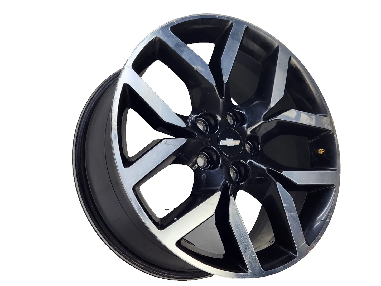 2016-2020 Chevrolet Impala Wheel Rim 19x8-1/2 Machined Black Pockets Opt