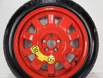 Spare Tire W/Jack Kit 18" Fits 2009-2021 Jaguar XF Compact Donut