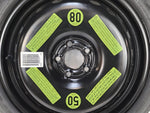 SPARE TIRE 19" W/Jack Kit 2009-2016 AUDI A4 Compact Donut