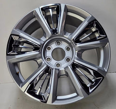2021-2024 Chevy GMC Tahoe Suburban Sierra 1500 Wheel Rim 22X9" Silver 10 Spoke