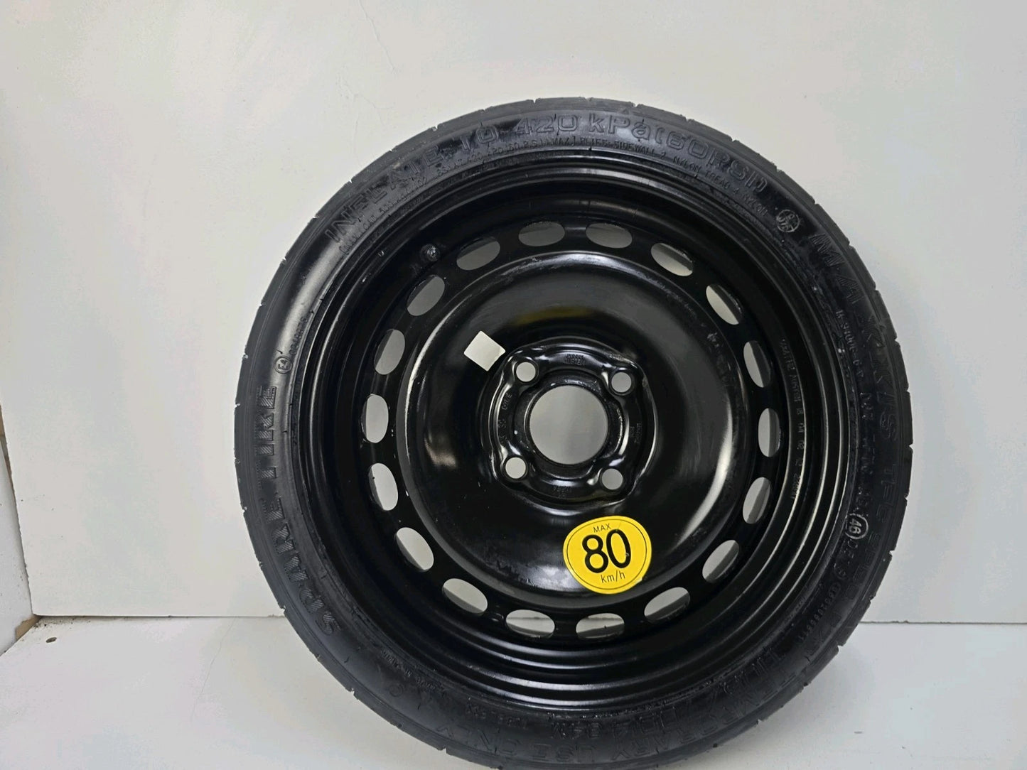 SPARE TIRE W/JACK KIT 14" FITS 2016-2022 CHEVROLET SPARK