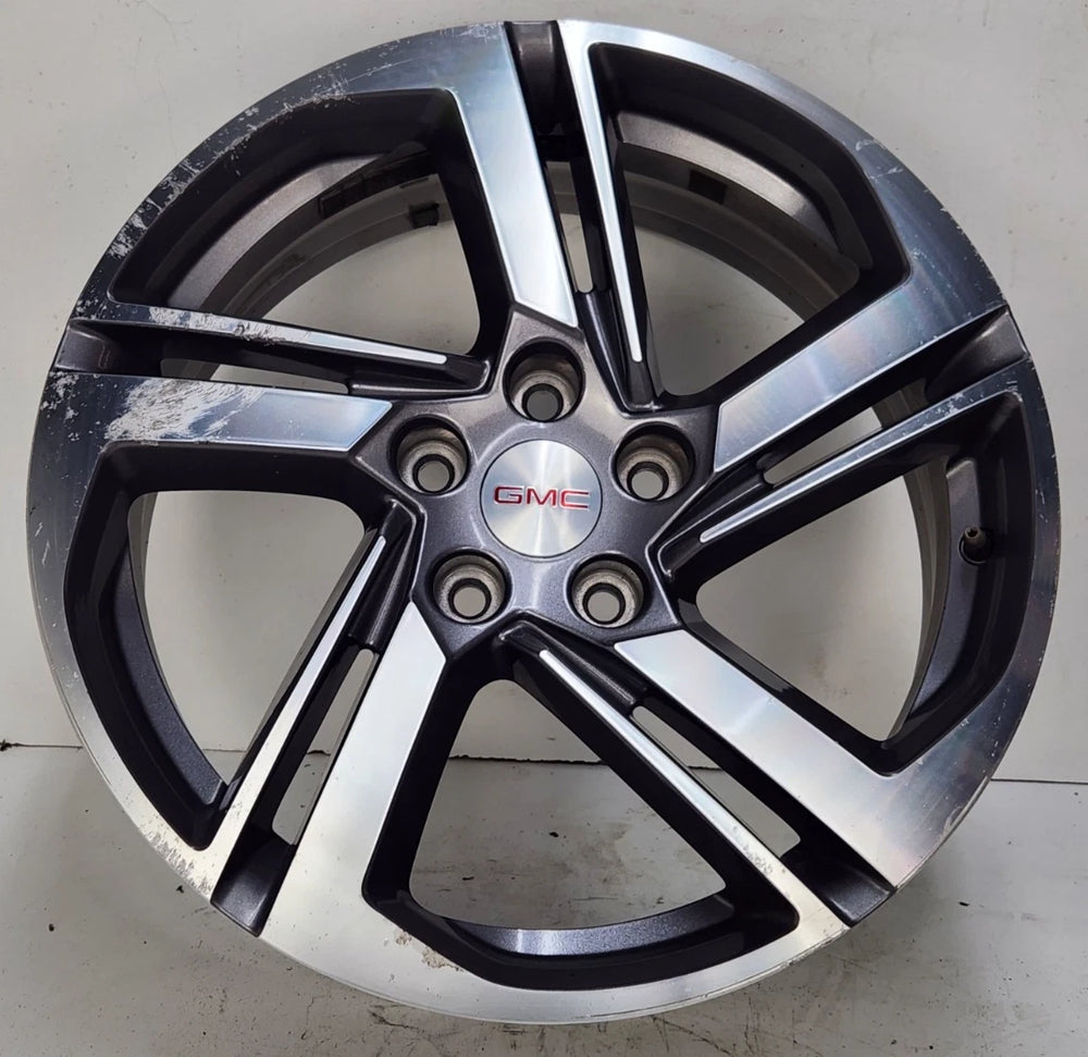 2018-2021 GMC Terrain Wheel Rim 18x7 Silver W/Black Inlay OEM