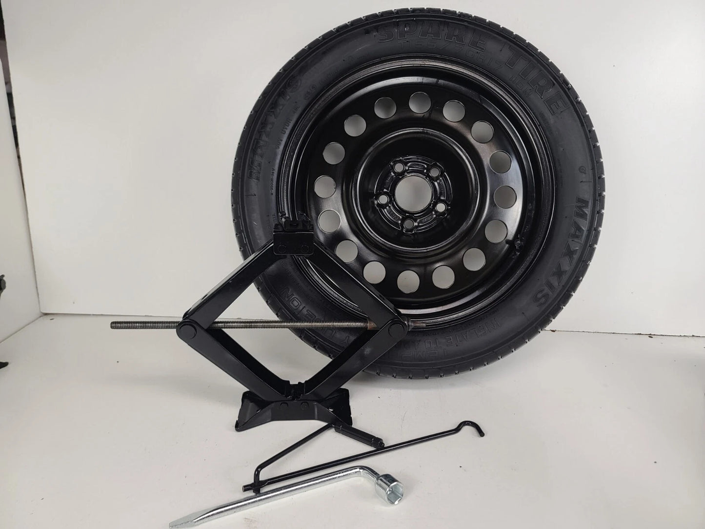 Spare Tire W/Jack Kit 17'' Fits:2021-2023 Ford Bronco Compact Donut