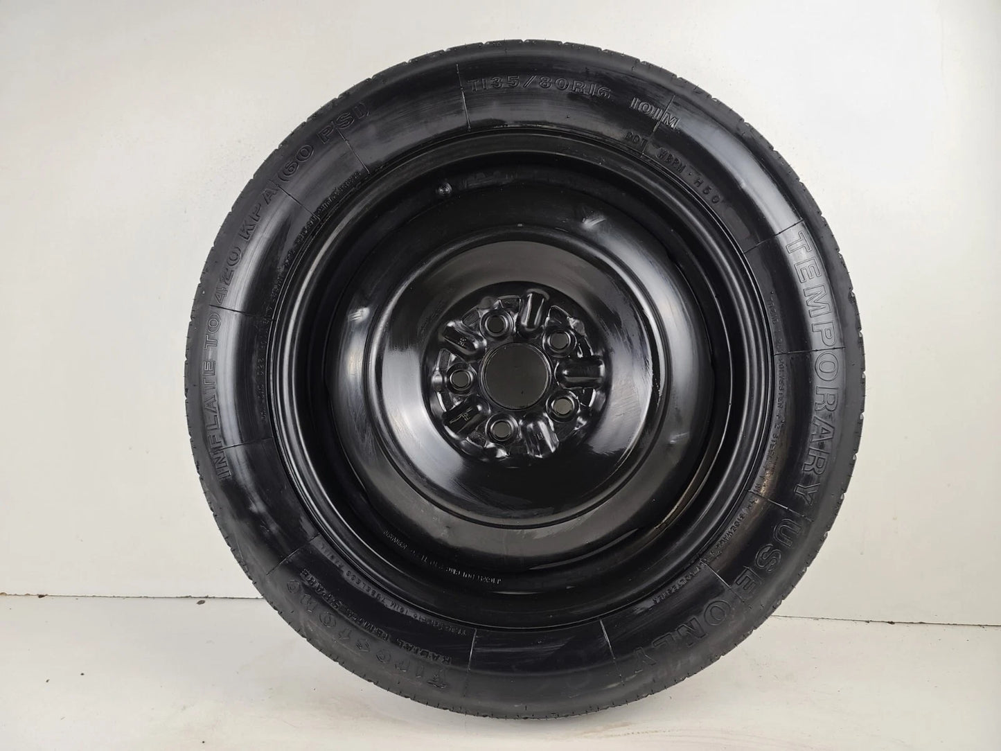 2003-2019 Toyota Corolla Spare Tire Compact Donut 5x100 OEM 16" W/Jack Kit