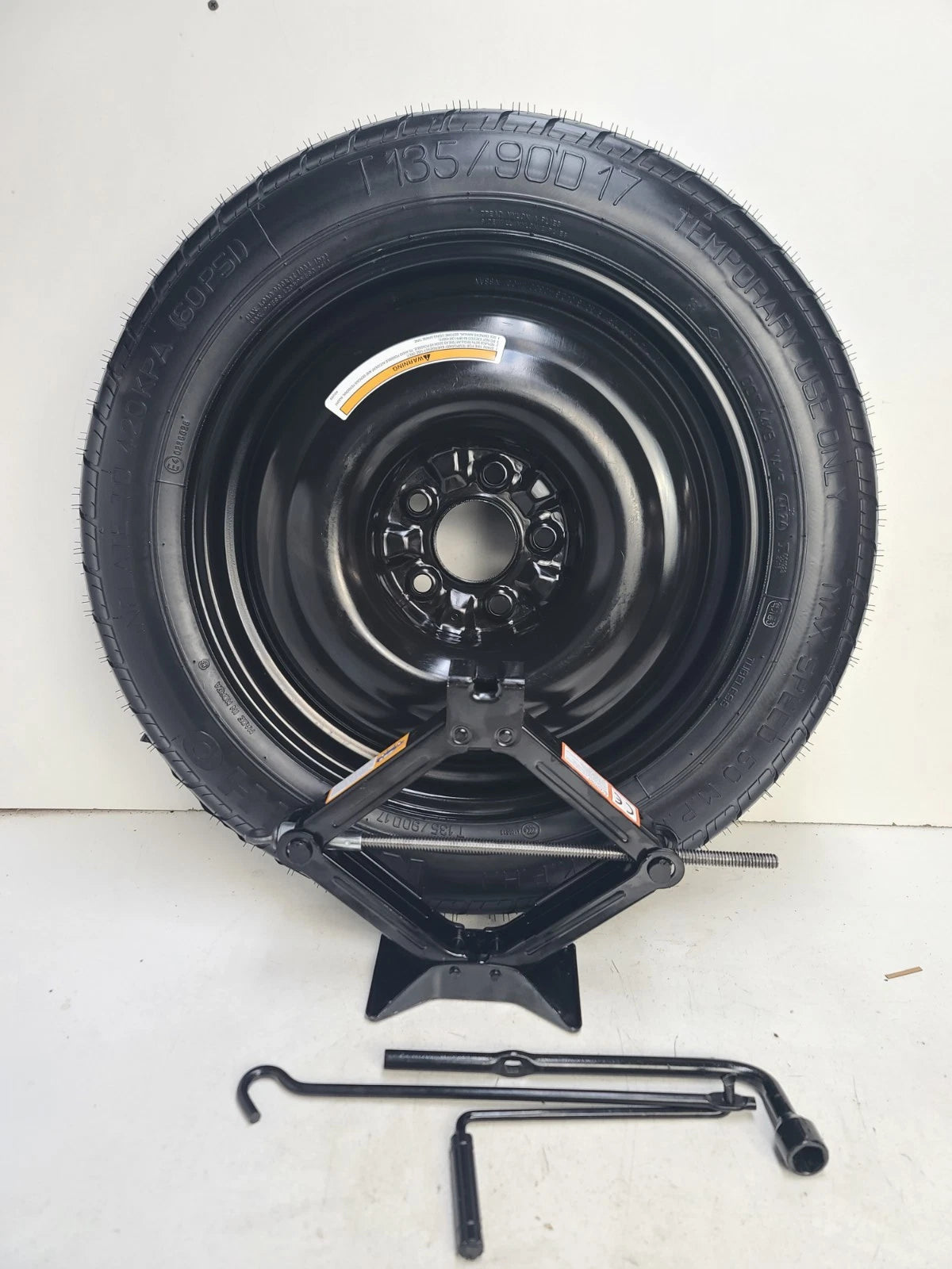 Spare Tire 17 W Jack Kits Fits 2024 2026 NISSAN Kicks Compact Donut S L1600 C6fb7136 Add1 4148 85ce