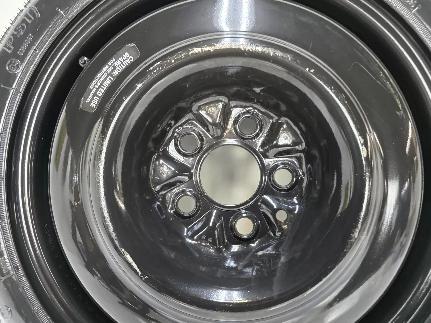 Spare Tire 15" W/Jack Kit Fits 2001-2010 Chrysler PT Cruiser Compact Donut