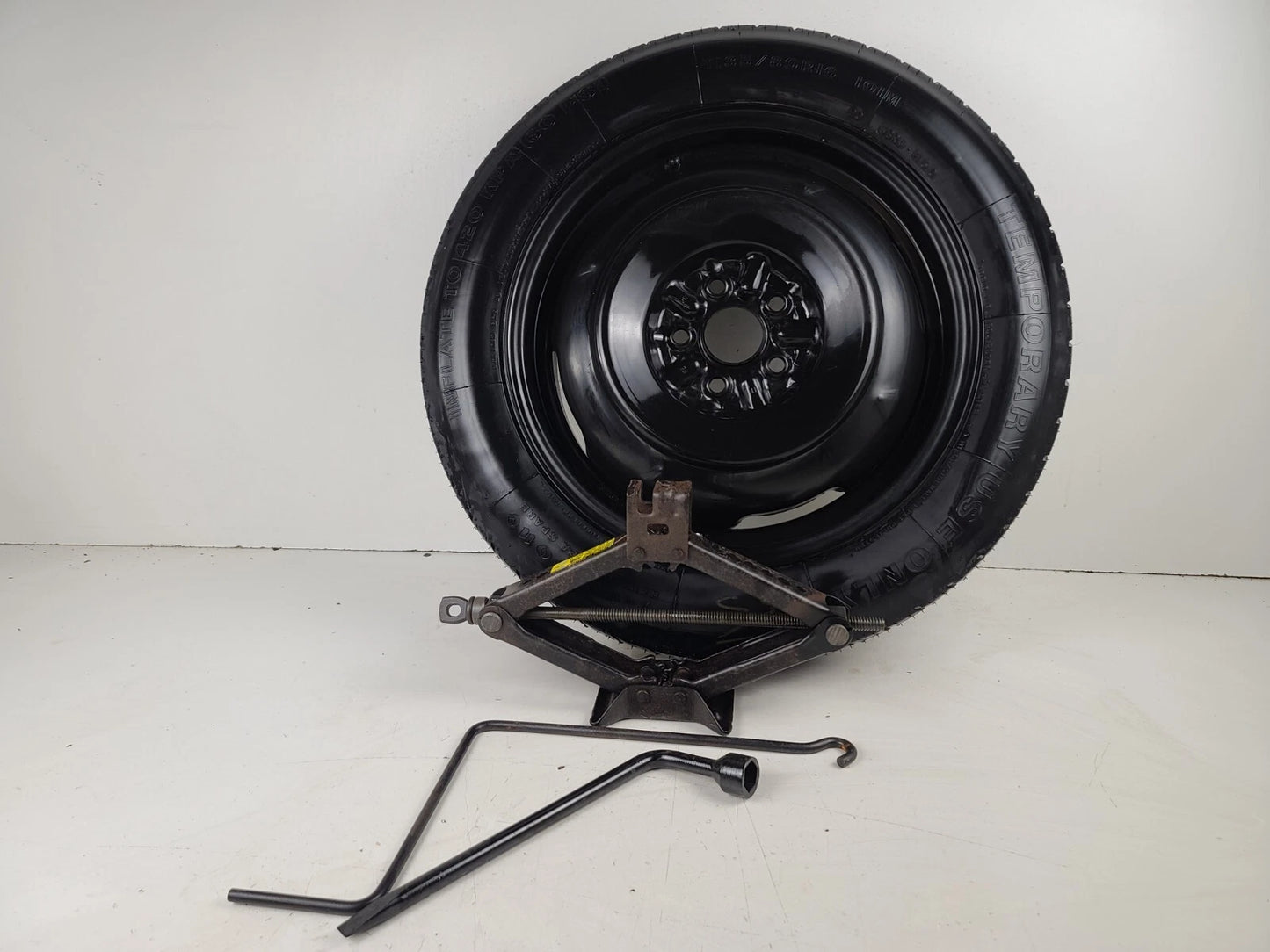 2003-2019 Toyota Corolla Spare Tire Compact Donut 5x100 OEM 16" W/Jack Kit
