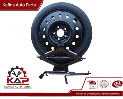 Spare Tire W/Jack Kit 16'' Fits 2014-2023 Kia Soul Compact Donut