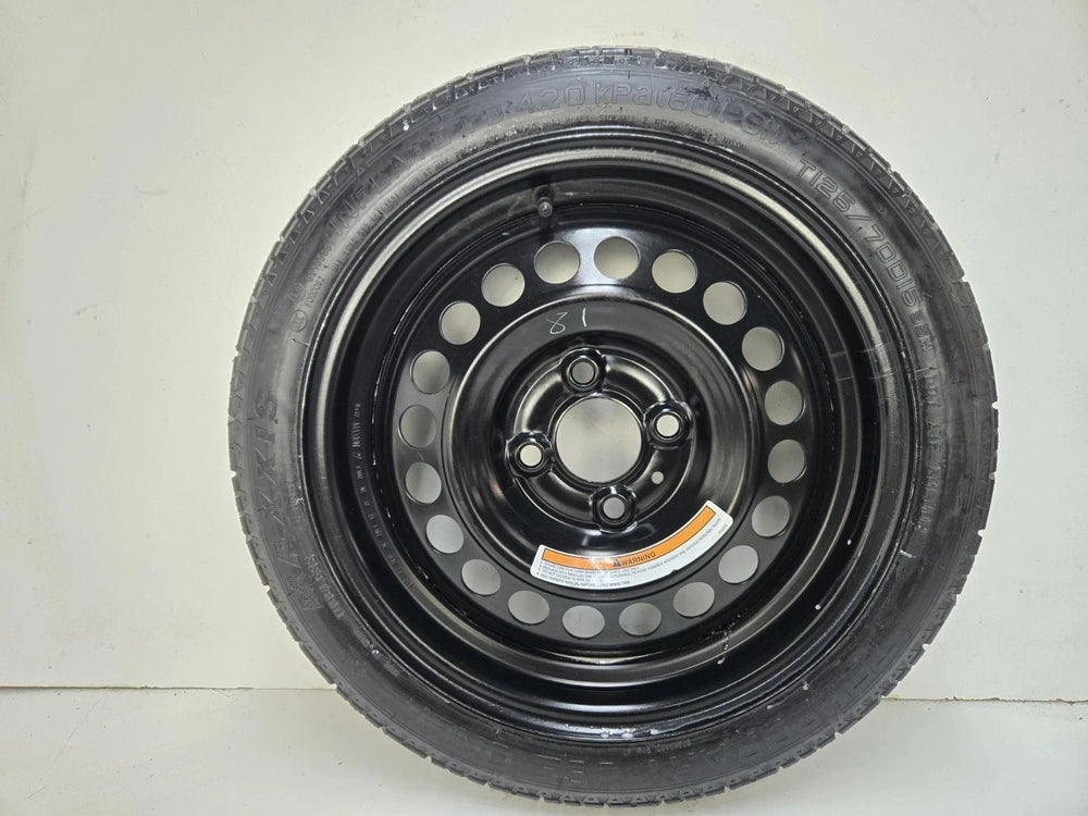 Share SPARE TIRE 15" FITS 2020-2025 NISSAN VERSA COMPACT DONUT