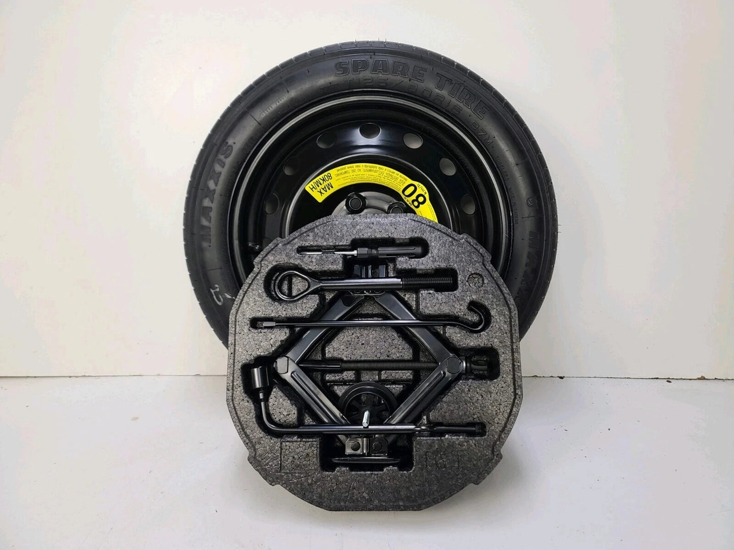 SPARE TIRE W/JACK TOOL KIT 16" FITS 2017-2025 HYUNDAI ELANTRA OEM GENUINE DONUT