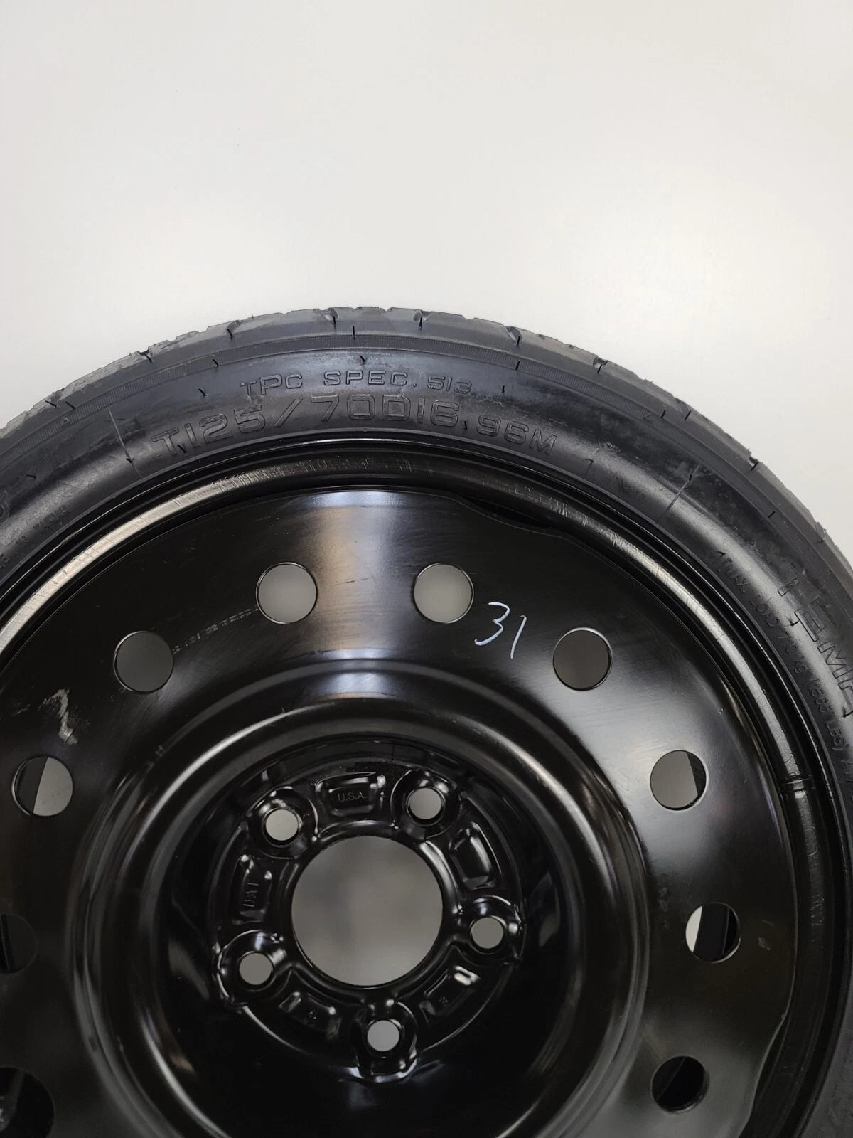 Spare Tire 16" Fits 2019-2024 Hyundai Elantra