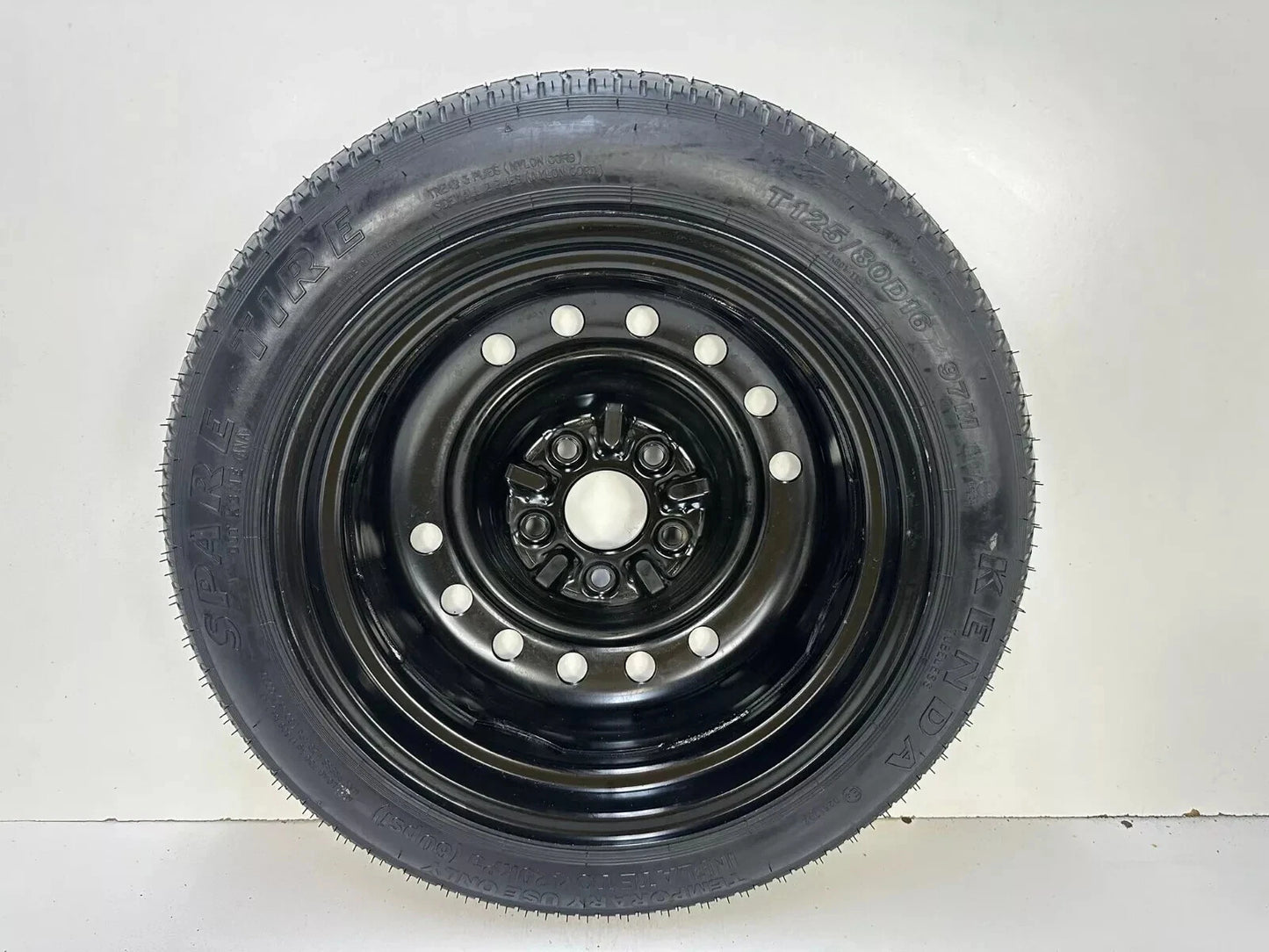 Spare Tire 16’’ W/Jack Kits Fits: 2013-2020 Honda Accord Compact Donut