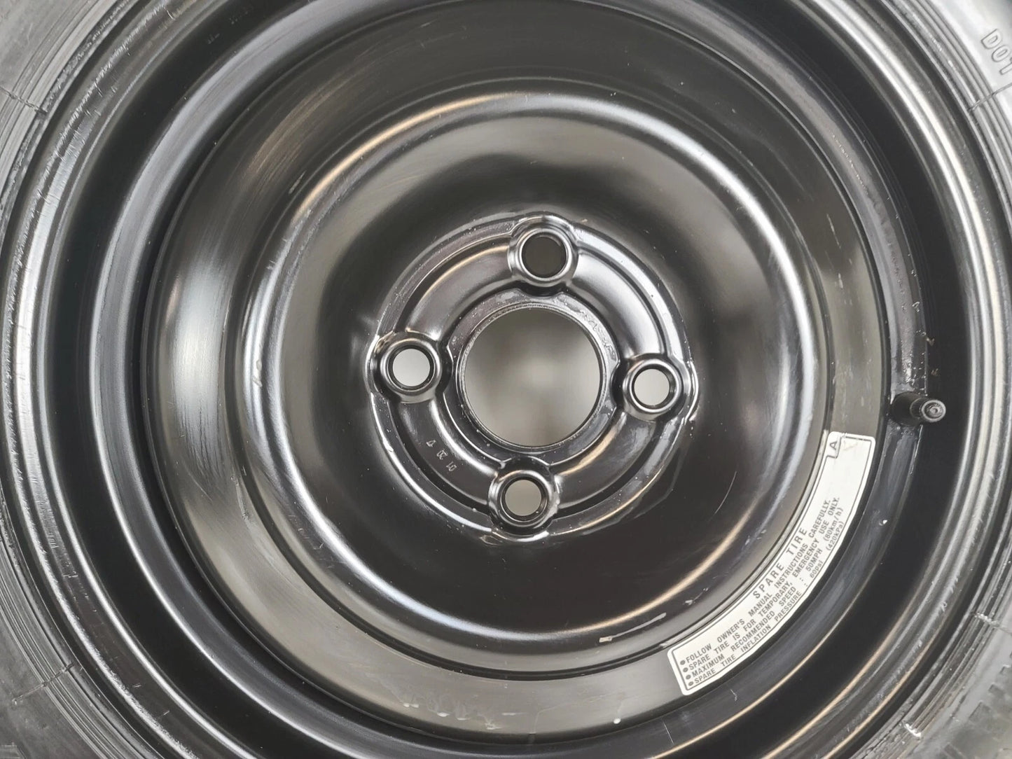Spare Tire 15" Fits : 2012-2022 Honda Fit OEM Genuine Donut.