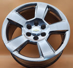 2014-2019 Chevrolet Tahoe Suburban Silverado 1500 Wheel Rim Polished 5 Spoke OEM