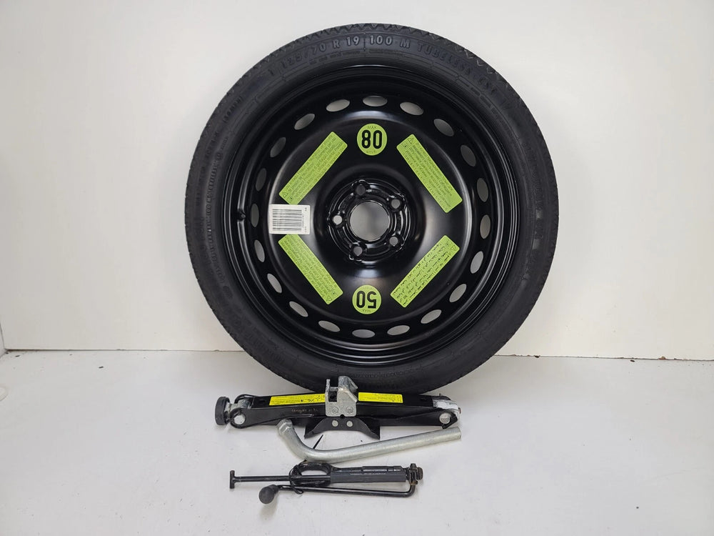 SPARE TIRE 19" W/Jack Kit 2009-2016 AUDI A4 Compact Donut