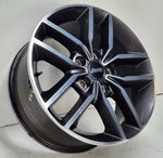 2017-2022 Jeep Grand Cherokee Wheel Rim 18x8 Aluminum Gray Painted Pockets OEM