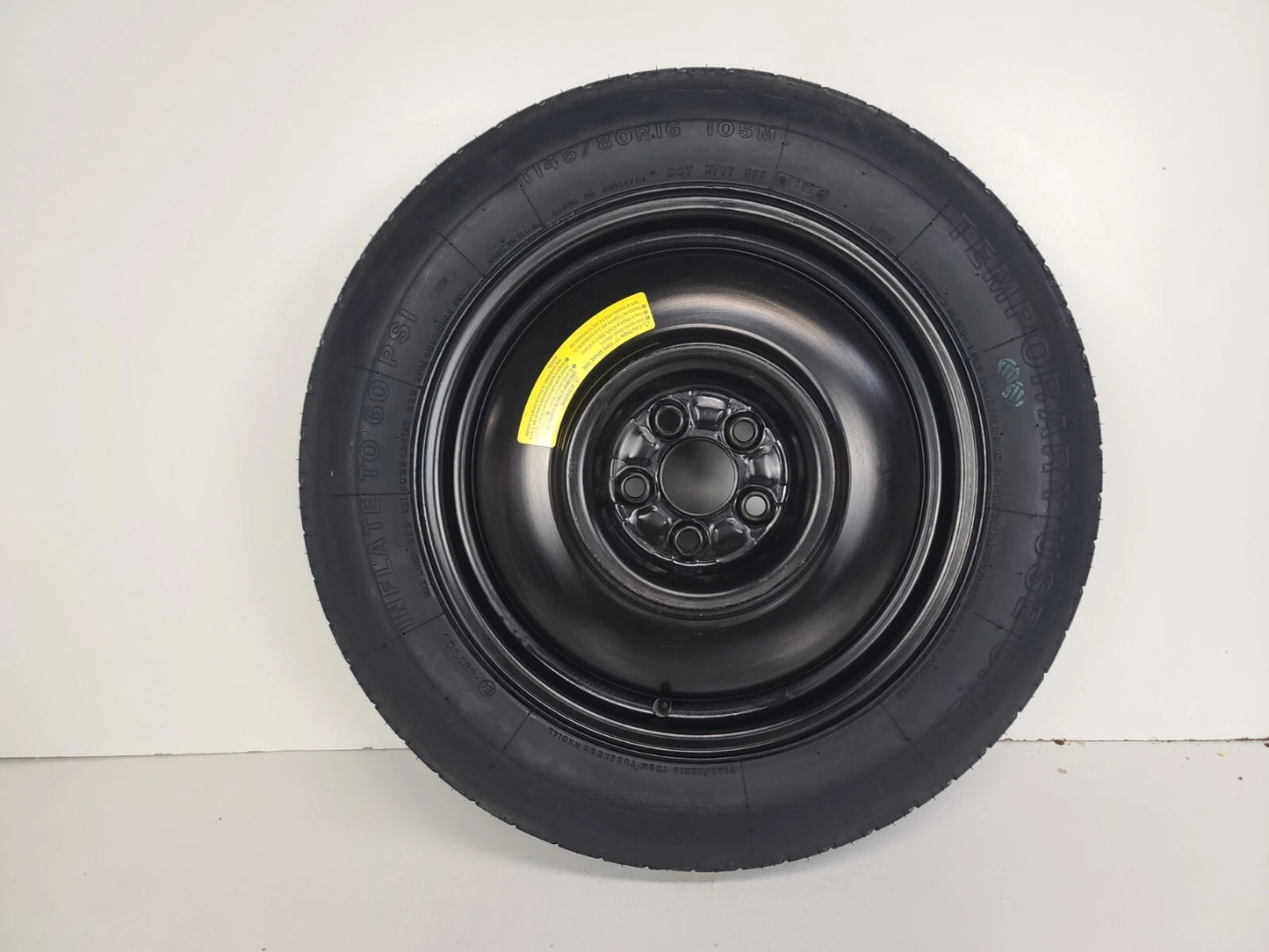 SPARE TIRE W/JACK KIT 16" FITS 2010-2017 SUBARU IMPREZA COMPACT DONUT