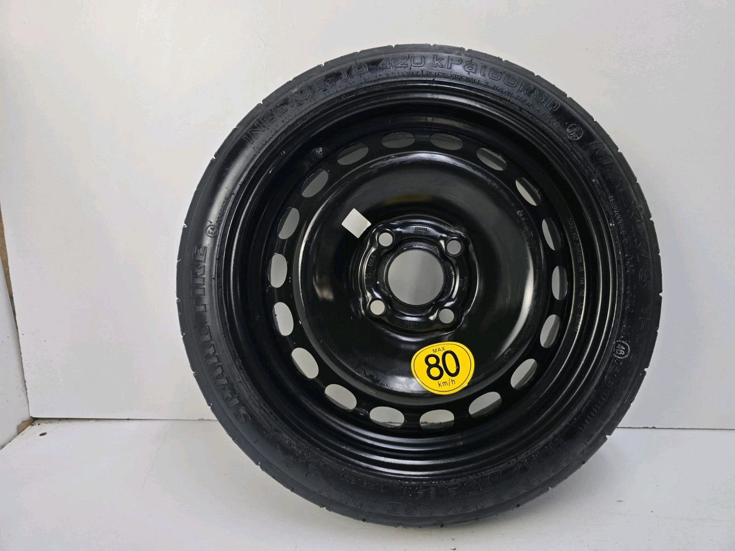 SPARE TIRE W/JACK KIT 14" FITS 2016-2022 CHEVROLET SPARK