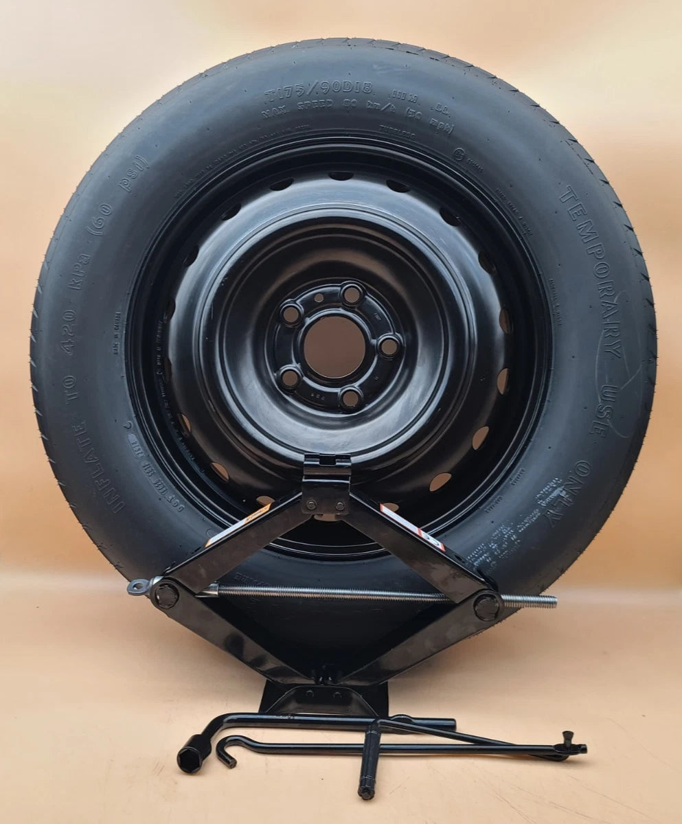 Spare Tire W/Jack Kit 18" Fits 2011-2020 DODGE DURANGO Compact Donut