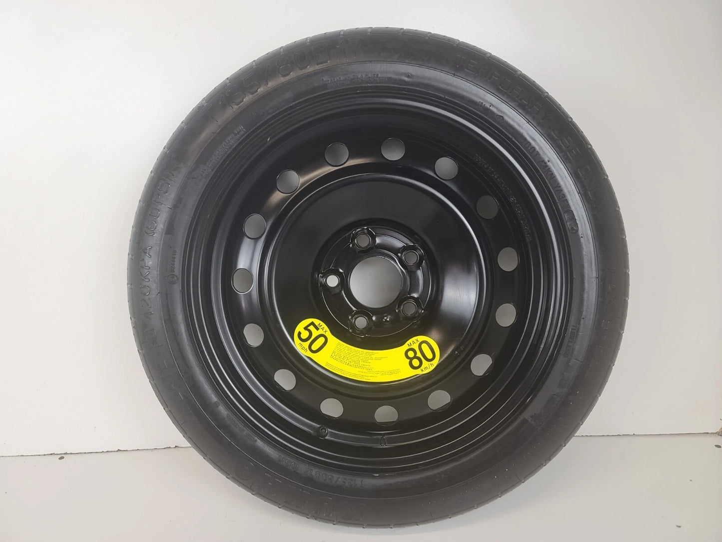 Spare Tire 17" Fits 2014-2016 Kia Cadenza Compact Donut